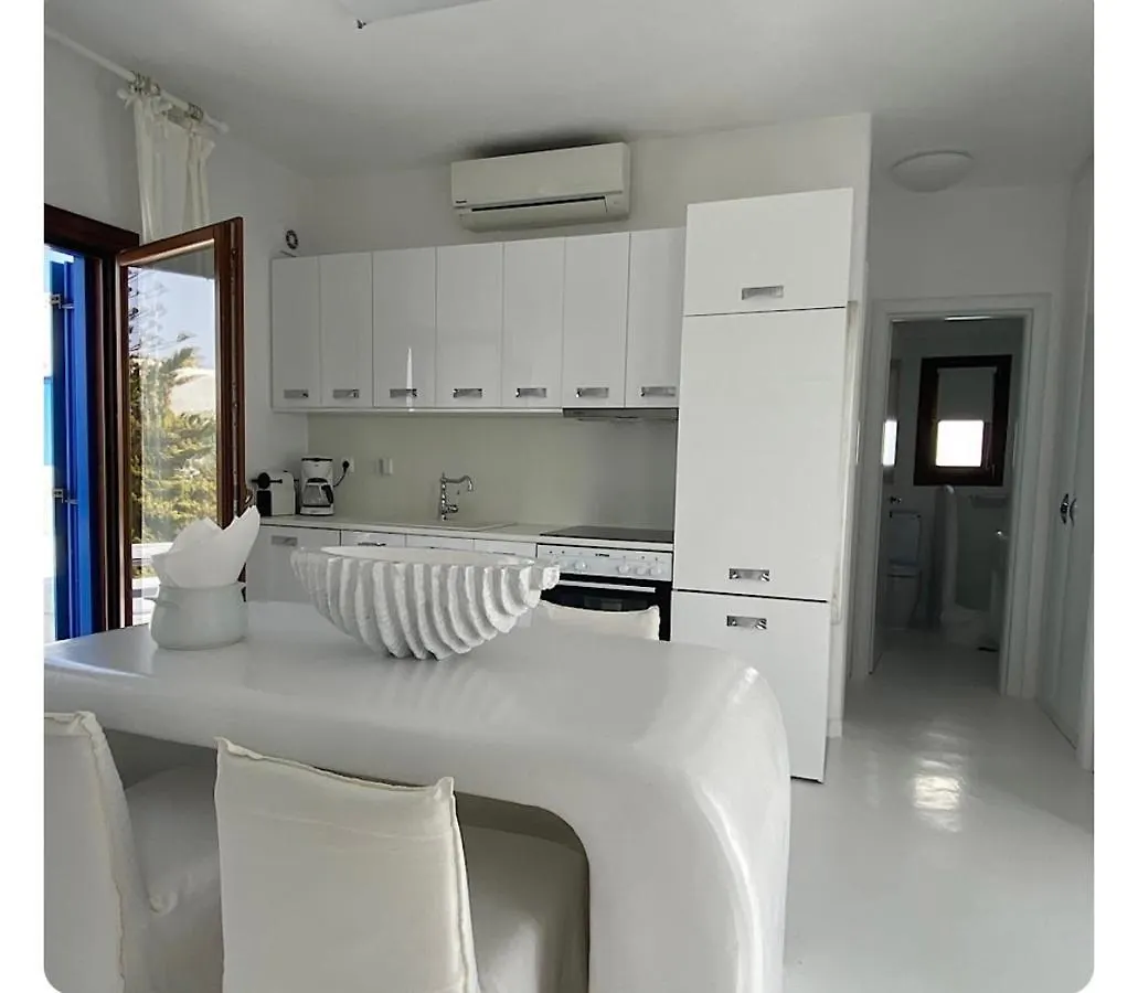Mykonos Town White Luxury Suite With Shared Pool Downtown