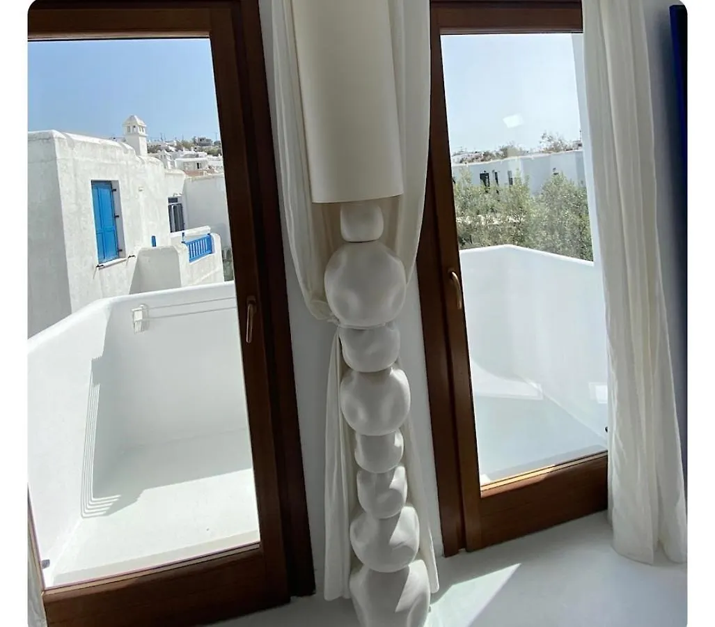 דירה Mykonos Town White Luxury Suite With Shared Pool Downtown